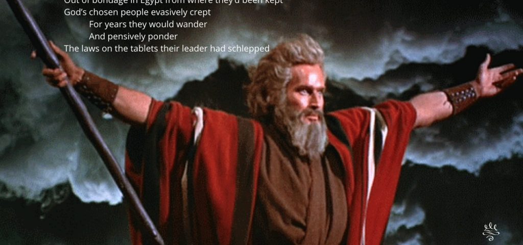 Limericks about Moses and Exodus