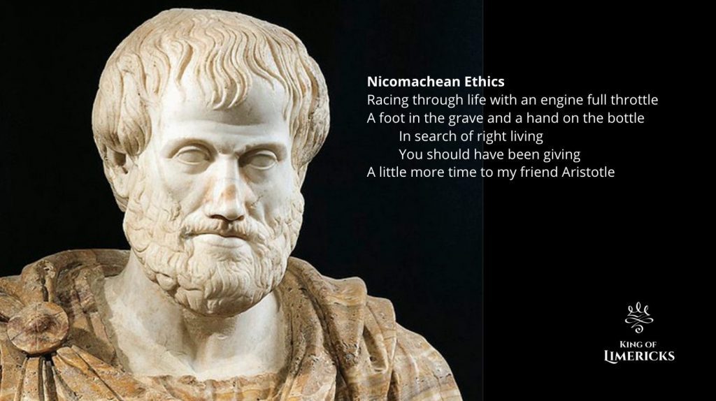 Limericks about Greek Philosophy Aristotle