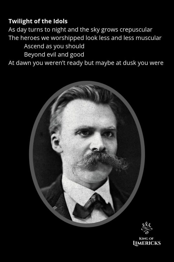 Nietzsche limerick twilight