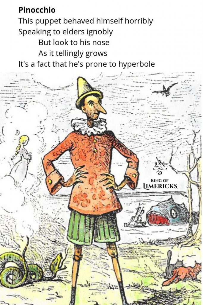 Limerick Character Enchanting Limericks about Fairy Tales - King of Limericks