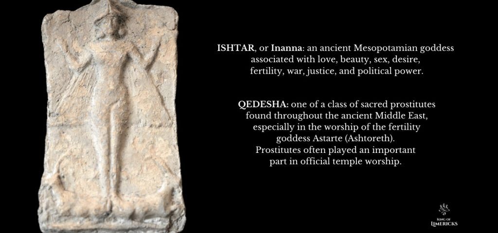 Ode to Ishtar and Temple Prostitutes