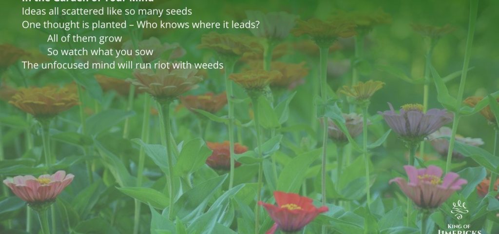 Limericks about gardening in your mind