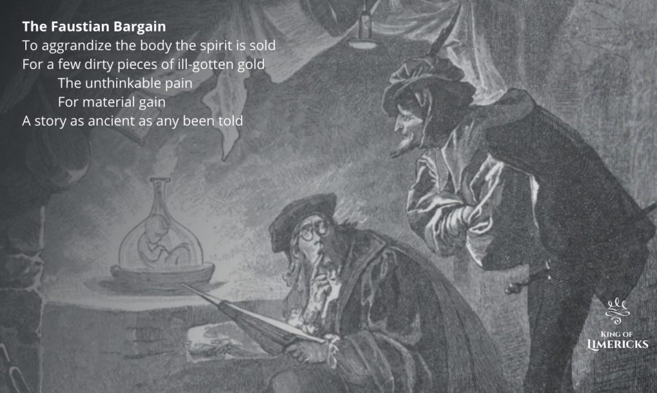 Limericks about Goethe and Faust