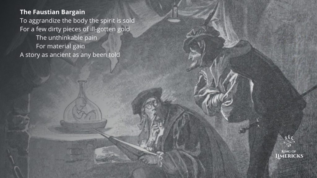Limericks about Goethe and Faust