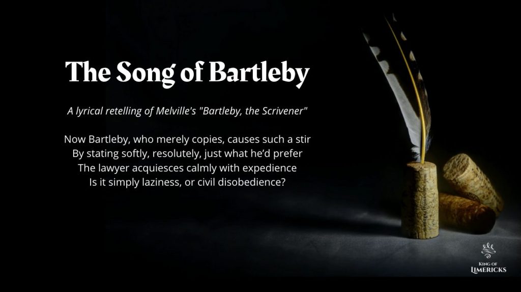 Song of Bartleby retelling Melville