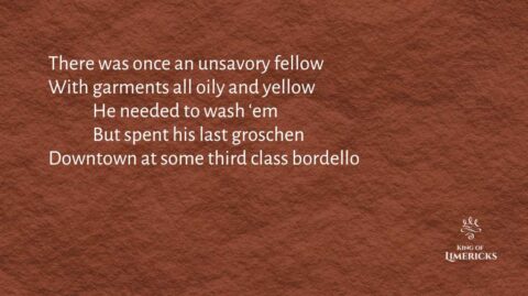 12 of the best limericks that aren't dirty - King of Limericks