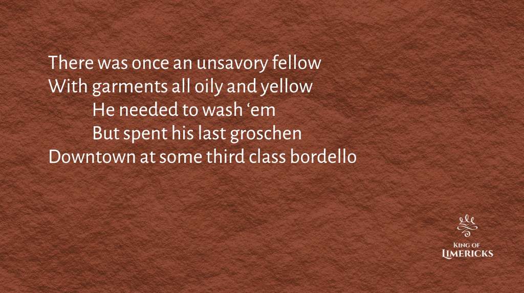 Dirty limerick bordello