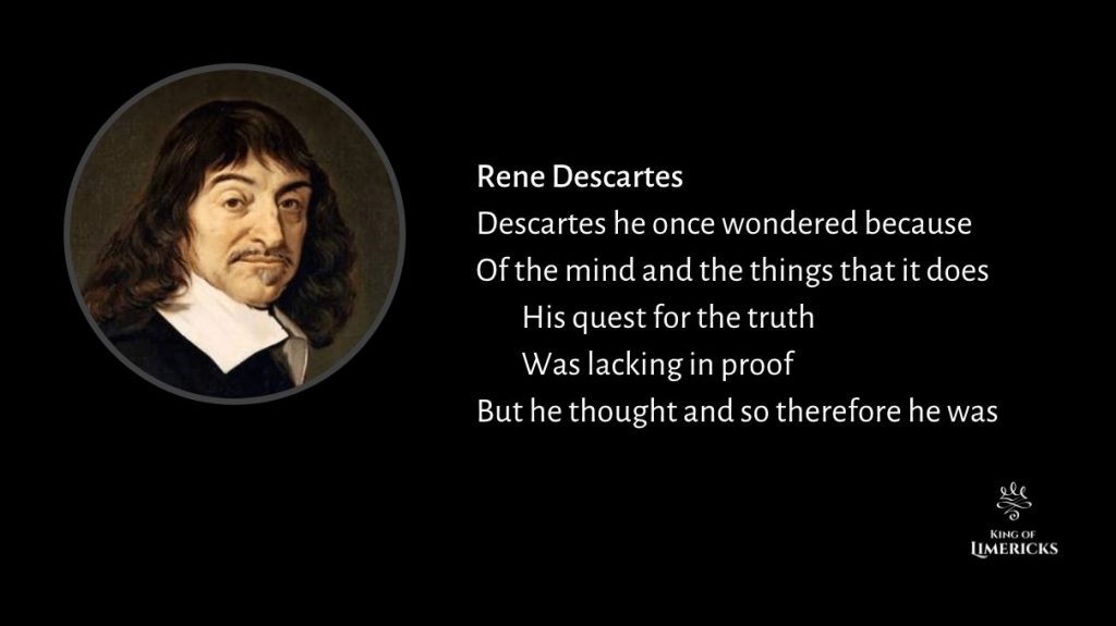 Limerick about Descartes