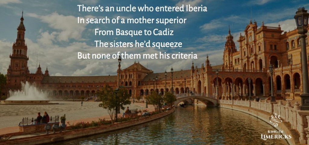 Spicy limericks from Spain