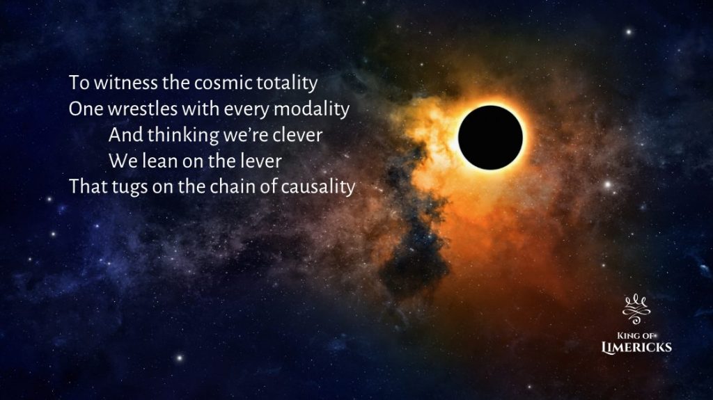 Limerick about Clever Causality