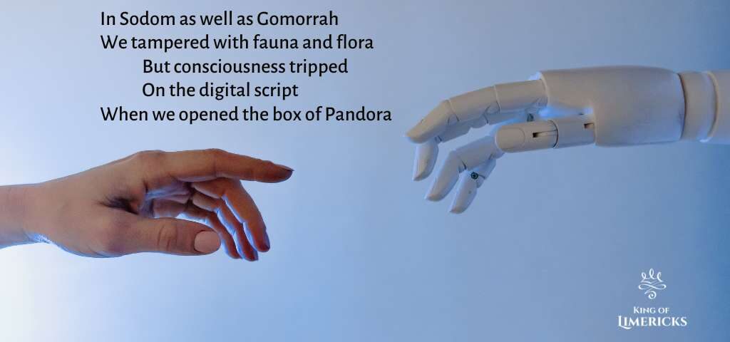 Limerick about AI and Pandora