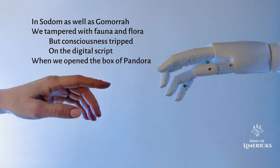 Limerick about AI and Pandora
