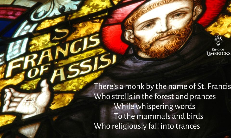 Limerick about Saint Francis of Assisi