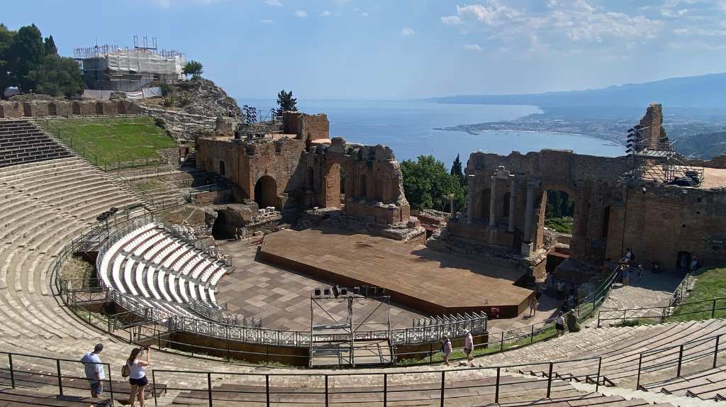 Greek Theater Taormina Sicily